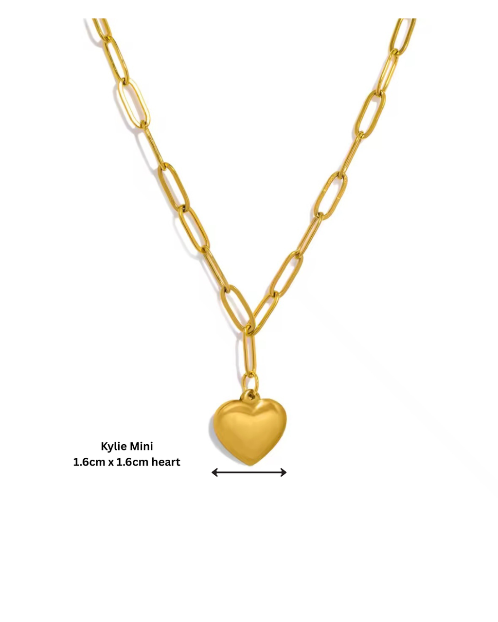 Kylie Heart Necklace Mini