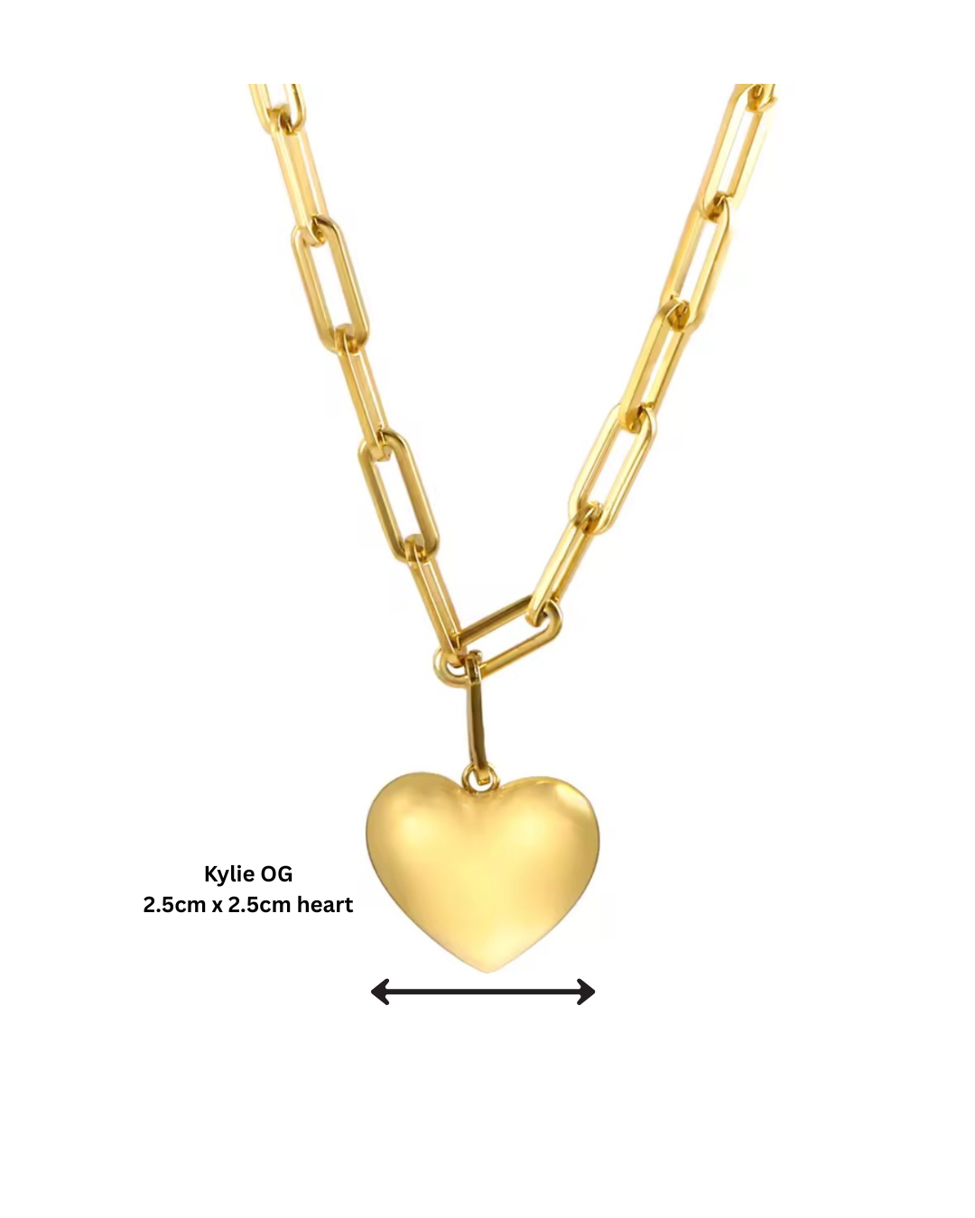 Kylie Heart Necklace